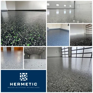 Sisteme pardoseli epoxidice decorative