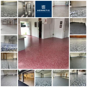 Firma Pardoseli garaje auto