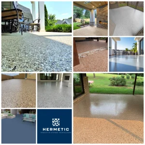 sisteme pardoseli terase